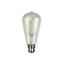 Pear 7.5W B22 Dimmable LED Globe - 9B22LEDST64DC