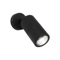 Cougar Lighting Stockholm 1lt Wall Black - STO1WBLK