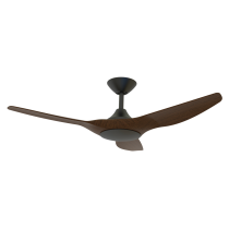 STRIKE 48 INCH DC 3 BLADE CEILING FAN BLACK/WALNUT 60132