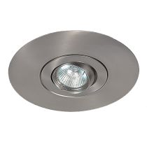 MR16 Eyeball Large Flange Downlight Satin Chrome 50W SV-EYEL-SC Superlux