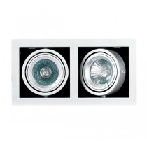 MR16 Double Gimble Frame Downlight White 35W SV-GMR2-WH Superlux