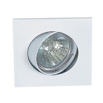 MR16 Square Tilt Downlight Kit White 50W SVE-STLT-WH Superlux