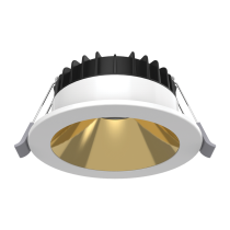 SWAP-DEEP 8W 90MM CRI80 LED TRIO DOWNLIGHT WHITE/GOLD 21448