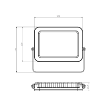 LED Slim Flood Light TABLET2B