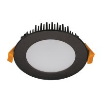 Tek 10 Watt Dimmable Round LED Downlight Black / Tri Colour - 20620	