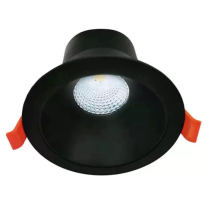 Rex Recessed LED Downlight W100mm Black PLastic 3 CCT - TLRD3459MD