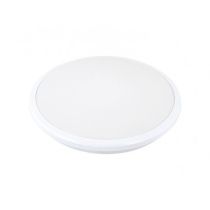 TORA Slimline 18 watt LED Round Oyster Light TOR1O18WH