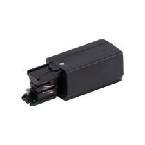 Trak 3 Circuit 240V Live Left End Black - 22158	