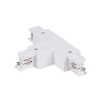 Trak 3 Circuit 240V T Shape Left Live White - 22177	