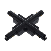 Track Connector Cross-piece Black TRK1BLCON5