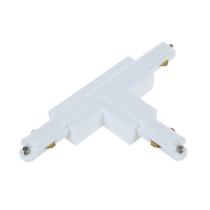 Track Connector T-piece White Left TRK1WHCON4L1