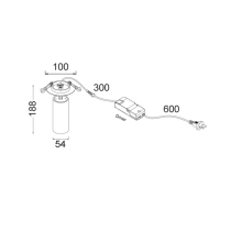 LED Recessed Tri-CCT Tiltable & Rotatable Spot Downlights White TUBO1