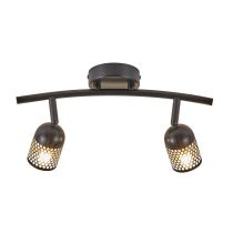 Alfred 2 light bar Spot Metal, Plastic Black - 49840103