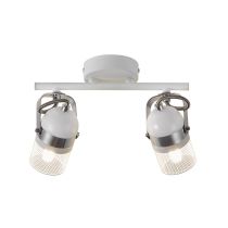 Agnes 2 light Bar Spot Metal, Plastic White - 49890101