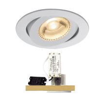 NEMO 6W LED D/L WHITE TILT ADJ 3000K UA4651WH