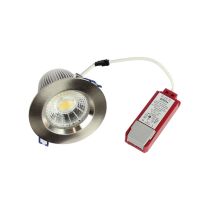 THETA 3000 IP44 LED DOWNLIGHT BRUSHED CHROME UA4703BC