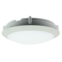 DURO.30 ROUND GREY LED IP65 Double Insulated Bulkhead -UA7804GY