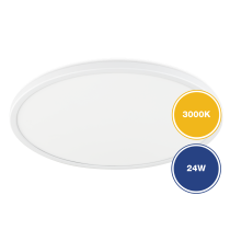 Ultrathin Architectural Oyster 3000K Dimmable White - 183013 