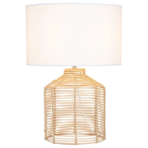 Umina Rattan Cage Table Lamp- MTBL034NAT