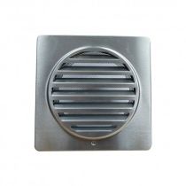 150mm Square Stainless Steel External Wall Vent V150BAL40W