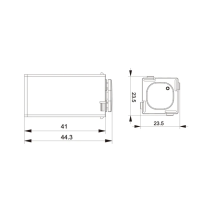 VELA Push Button LED Trailing Dimmer VELA