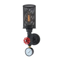  VENETO SERIES WALL LAMP 1*ES 60W BLK IRON VENETO-W1 CLA LIGHTING