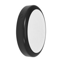 Versa 15/18/25 Watt Round Plain LED Bunker Wall Light Black / Tri Colour - 19800