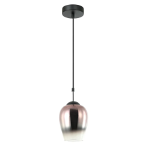 VINUM Wine Glass Shape Colour Fading Effect Glass Pendant Lights VINUM2