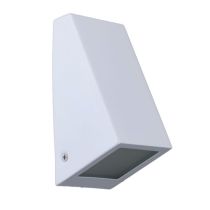 WALL GU10 powdercoated WH IP44 WEDGEGWH CLA Lighting