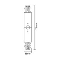 THC 240V live centre feed - COLOUR - WHITE