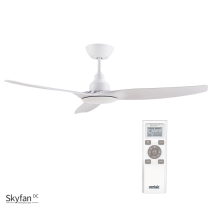 Skyfan 4 Blade Ceiling Fan DC Motor with Remote by Ventair 48″ in White