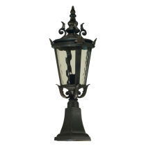 Albany Small Pillar Mount Antique Bronze- 1000029