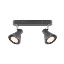 Eik 2 light Spot Bar Metal Gray - 45770110