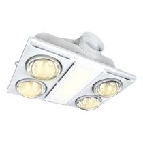 SUPERNOVA-II 4+1 CCT LED LIGHT 3-IN-1 BATHROOM MATE - WHITE - 20749/05