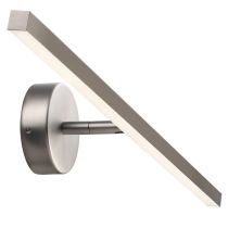 IP S13 6.3w Bath Metal, Plastic Brushed steel - 83071032