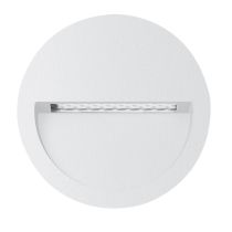 Zac-4 4W LED 240V Round Recessed Light White / Warm White - 19733	