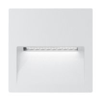 Zac-4 4W LED 240V Square Recessed Light White / Warm White - 19741