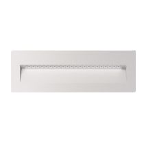 Zac-8 8W LED 240V Rectangular Recessed Brick Light White / Warm White - 19766