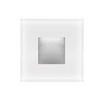 Zone 2W LED 240V Square Recessed Light / Warm White - 19720	