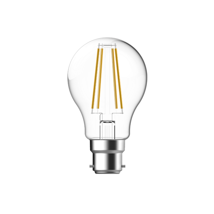 SupValue A60 Clear Filament Vintage GLS Lamp Dimmable  2700K B22 - 112140A