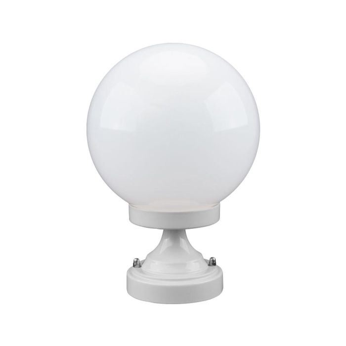Siena 20cm Sphere CTC Pillar Mount Light White - 15541	