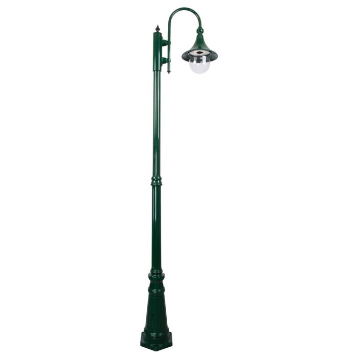 Monaco Single Head Tall Post Light Green - 15845	