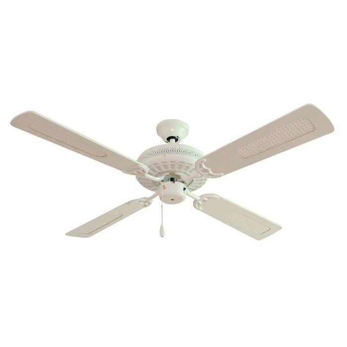 Majestic Coolah AC White with White Blades 1320mm 