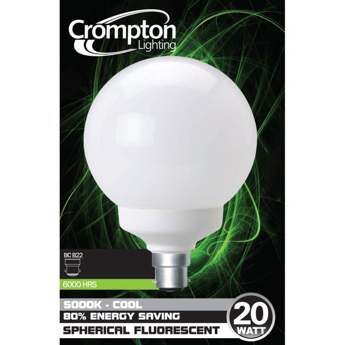 CFG20 Spherical Compact Fluorescent Lamps