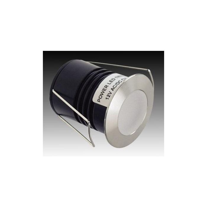Mini Round Warm White LED Exterior Recessed Wall Light (LED313WW) Gentech Lighting