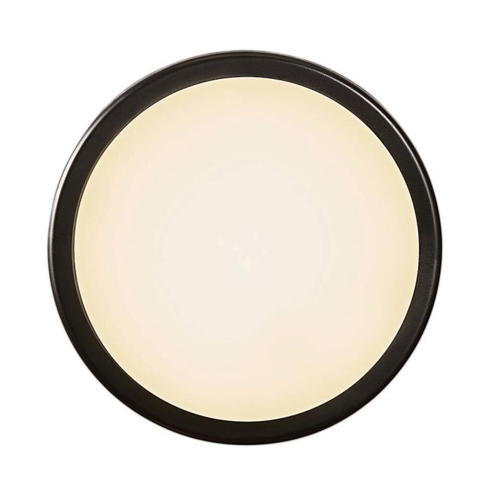 Cuba 6.5W Round LED Bunker Light Black / Warm White - 2019161003