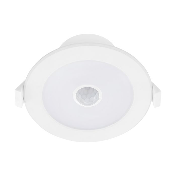 Rippa 9W LED Motion Sensor Downlight White / Natural White - 203438N