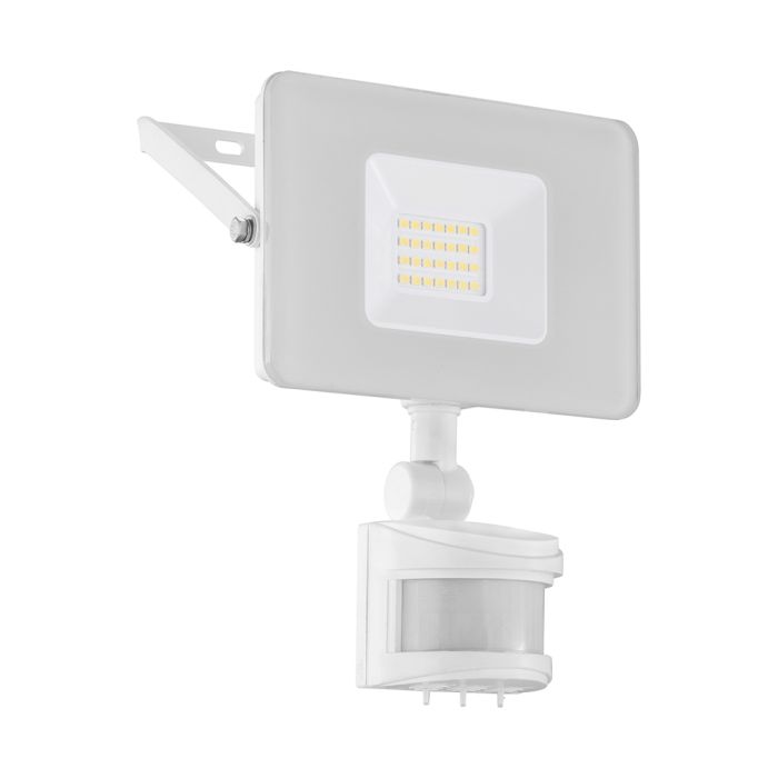 Faedo 3 20W LED Floodlight with Sensor White / Cool White - 203787N