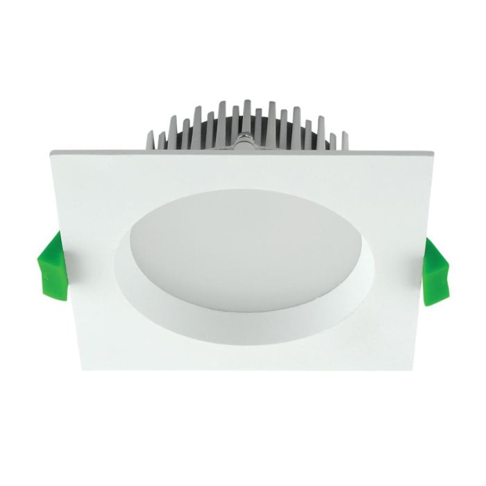 Deco 13 Watt Dimmable Square LED Downlight White / Tri Colour - 20425