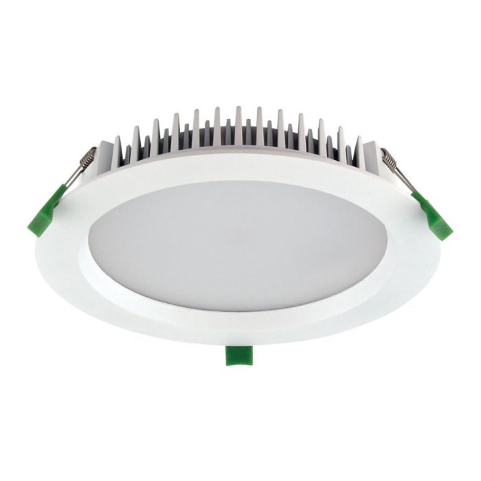 Deco 28 Watt Dimmable Round LED Downlight White / Tri Colour DALI - 21596